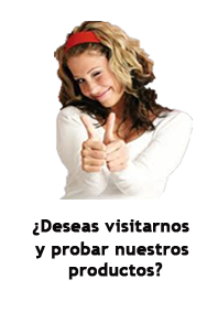 deseas visitarnos y probar nuestros productos